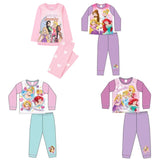 Girls Disney Princess Long Pyjamas Age 1 - 10 Years