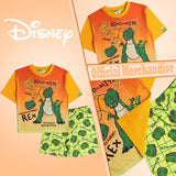 Disney Toy Story Rex Dinosaur T-Rex Pyjamas Boys Pjs Shorts Top Kids