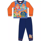 Boys Blippi Long Sleeve Pyjamas Baby Age 1 - 5 Years