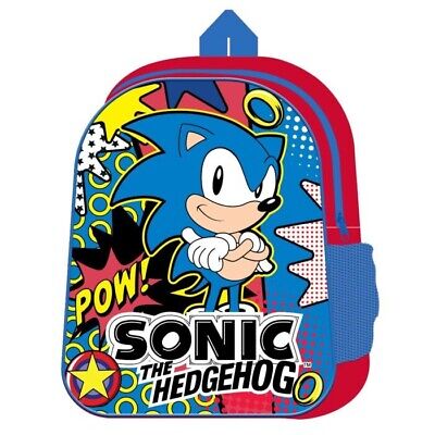 Sonic The Hedgehog POW Backpack Rucksack Bag