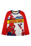 Boys Spiderman Short and Long Sleeve Long Leg Pyjamas Spider-Man Loungewear