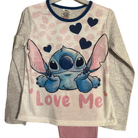 Girls Lilo and Stitch Long Pyjamas Age 5 - 12 Years