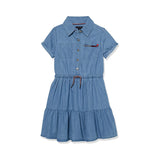 Girls Tommy Hilfiger Denim Chambray Jean Shirt Dress