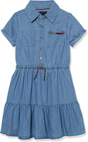 Girls Tommy Hilfiger Denim Chambray Jean Shirt Dress