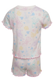 Girls Disney Toy Story Short Pyjamas Shortie Pjs with Sequin Detail