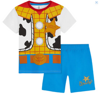 Boys Disney Toy Story Woody Short Sleeve Pyjamas