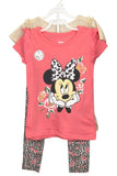 Girls 3 PIECE SET - YOU GET 2 x T-Shirts & 1 x Leggings LOL Surprise or Minnie