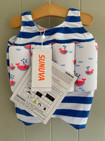 Boys Float Swim Suit Snoopy / Seals Floatsuit ex Sunuva Baby Age 1-3 years