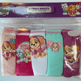 5 Girls Knickers LOL Minnie Bing PAW Patrol Trolls Briefs Age 1 - 8 Years