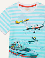 Boys Girls M*nsoon TShirt Dogs Boats Planes Shark Giraffe Baby T-Shirt Top