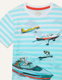 Boys Girls M*nsoon TShirt Dogs Boats Planes Shark Giraffe Baby T-Shirt Top