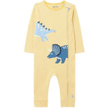 Baby Boys Yellow Dinosaur Sleepsuit Babygrow Romper 0-1 Month