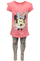 Girls 3 PIECE SET - YOU GET 2 x T-Shirts & 1 x Leggings LOL Surprise or Minnie