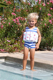 Boys Float Swim Suit Snoopy / Seals Floatsuit ex Sunuva Baby Age 1-3 years