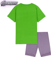 Boys The Incredible Hulk Pyjamas Marvel Avengers Shorts & T-Shirt Age 5-12 Years