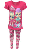 Girls 3 PIECE SET - YOU GET 2 x T-Shirts & 1 x Leggings LOL Surprise or Minnie