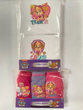 Girls 5 Pack Set - 3 Brief Knickers & 2 Vests Top Character Baby Age 1 - 6 Years