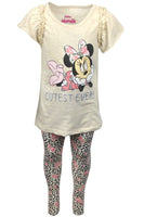 Girls 3 PIECE SET - YOU GET 2 x T-Shirts & 1 x Leggings LOL Surprise or Minnie