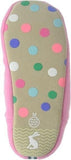 Girls Party Leopard Slippers Pink Felt Slippet