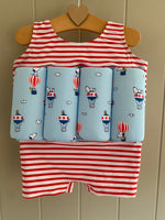 Boys Float Swim Suit Snoopy / Seals Floatsuit ex Sunuva Baby Age 1-3 years