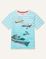 Boys Girls M*nsoon TShirt Dogs Boats Planes Shark Giraffe Baby T-Shirt Top