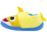 Boys Girls Baby Shark Slippers Toddler 3D Fin Self Fastening UK Shoe Size 5 - 10