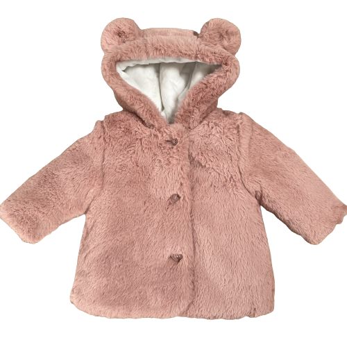 Girls teddy 2025 bear jacket