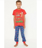 Girls Boys I Ate Santa's Cookies Christmas Pyjamas Xmas Eve Box Age 2 - 11 Years