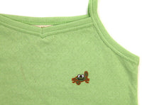 Girls Organic Cotton Vest & Knickers Briefs Set Green Nippers Baby Age 1-3 Years