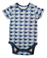 Baby Boys Whale Dungaree Outfit Organic Cotton Summer Romper & Bodysuit Set