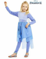 Girls Disney Princess Frozen 2 Elsa Anna Olaf Fancy Dress Up Costume Outfit