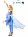 Girls Disney Princess Frozen 2 Elsa Anna Olaf Fancy Dress Up Costume Outfit