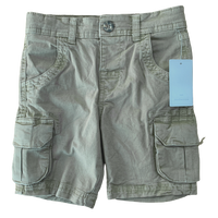 Boys Mothercare Cargo Shorts Khaki Combat Adjustable Waist Baby Age 1 - 6 Years