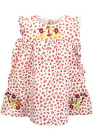 Baby Girl Du Pareil au meme Dress French Heart Print Embroidered Age 3-24 Months