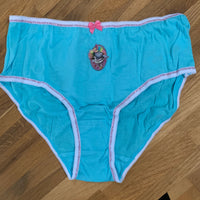 5 Girls Trolls Knickers Briefs with Glitter Detail