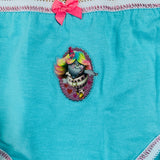 5 Girls Trolls Knickers Briefs with Glitter Detail