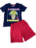 Boys Fireman Sam Pyjamas Short & Long PJs Age 2 - 10 Years