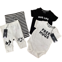 2 Pack Myleene Klass Baby Bodysuits Vests Leggings Set MY K Outfit Boys Girls