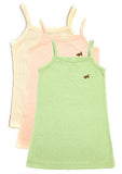 Girls Organic Cotton Nightie Green Nippers Nightdress Pyjamas Baby Age 1-5 Years