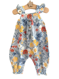 Baby Girl Romper Summer Flowers All In One Playsuit