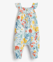 Baby Girl Romper Summer Flowers All In One Playsuit