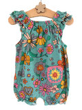 Baby Girl Romper Summer Flowers Animals All In One Playsuit