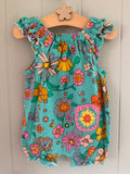 Baby Girl Romper Summer Flowers Animals All In One Playsuit