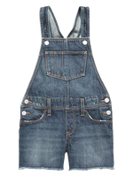 Girls Denim Dungarees Shorts Old Navy Jean Shortalls Playsuit Age 5-16 Years