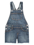 Girls Denim Dungarees Shorts Old Navy Jean Shortalls Playsuit Age 5-16 Years