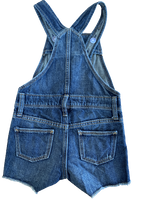 Girls Denim Dungarees Shorts Old Navy Jean Shortalls Playsuit Age 5-16 Years