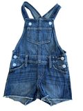 Girls Denim Dungarees Shorts Old Navy Jean Shortalls Playsuit Age 5-16 Years