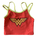 Girls Wonder Woman Tankini Swimming Costume Swim Suit Set