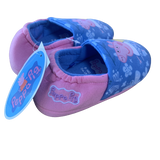 Girls Peppa Pig Slippers Elasticated Back House Shoes Slipper Kids Slip On