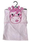 Baby Girls Boys Animal Hooded Bath Towels Cotton Frog Unicorn Cow Tiger Sheep